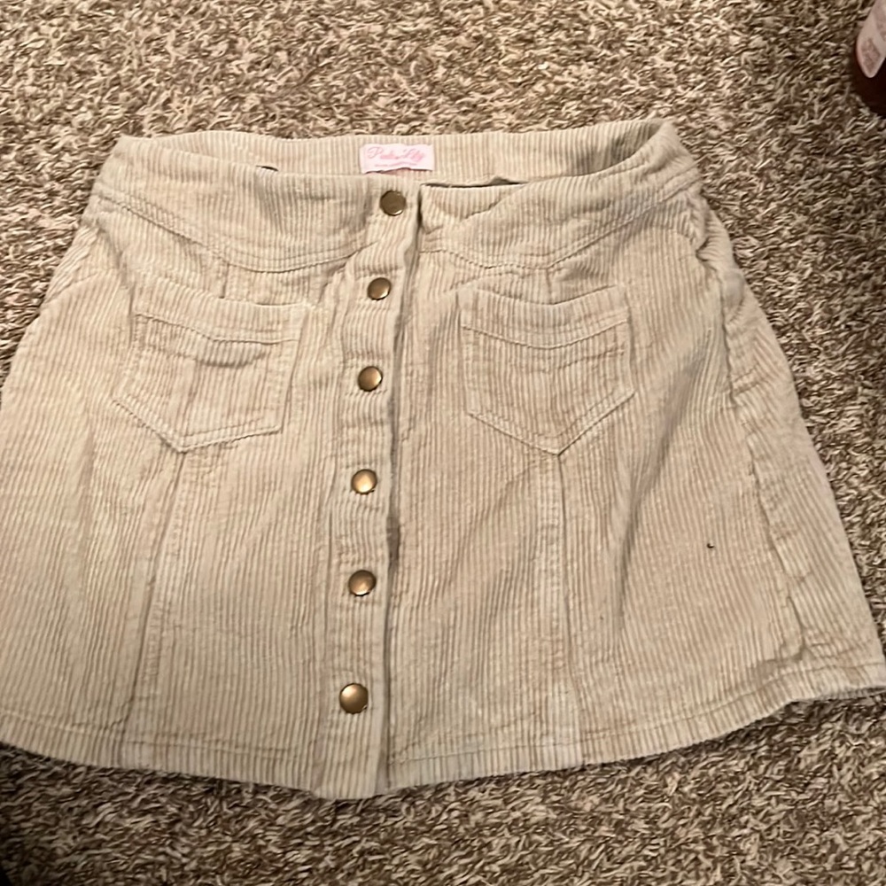 Button up skirts